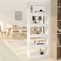 Portlethen Book Cabinet/Room Divider 60x30x166 cm Engineered Wood