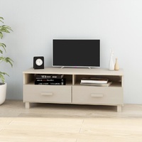 Cobar TV Cabinet Honey 106x40x40 cm Solid Wood Pine