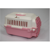 Small Dog Cat Crate Pet Carrier Rabbit Guinea Pig Cage With Tray