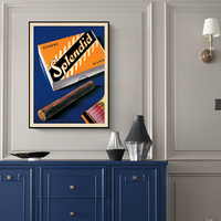 Splendid Black Frame Canvas Wall Art