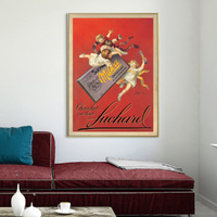 Milka chocolates by Suchard Gold Frame Canvas Wall Art