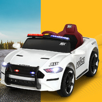 Kids Ride On Car Electric Patrol Police Cars Battery Powered Toys 12V