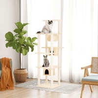 Cat Tree with Sisal Scratching Posts 169 cm