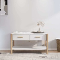 Coffee Table 82x48x45 cm Engineered Wood