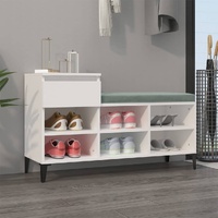 Shoe Cabinet 102x36x60 cm Engineered Wood