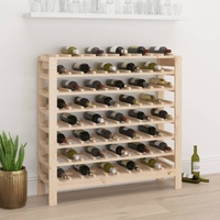 Wine Rack Solid Wood Pine