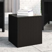 Side Table 40x37x40.5 cm Poly Rattan
