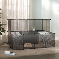 Small Animal Cage 143x107x93 cm PP and Steel
