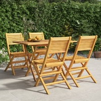 Garden Dining Set Solid Wood Teak