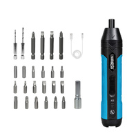 Traderight 4V 26PCS Cordless Screwdriver 1500mAh 300RPM