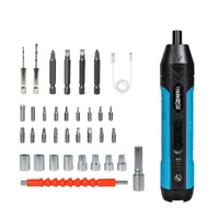 Traderight 4V 37PCS Cordless Screwdriver 1500mAh 300RPM