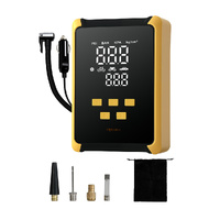 Manan 12V 150PSI Portable Tire Inflator with LED Light