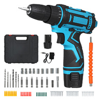 Traderight 12V Cordless Drill Kit 2.0Ah with 74pcs Set