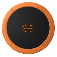 Kahuna 14ft Replacement Trampoline Safety Pad Cover and Jumping Spring Mat - Orange
