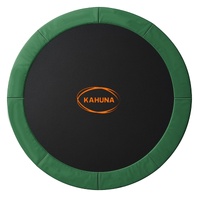 Kahuna 16ft Replacement Trampoline Safety Pad Cover and Jumping Spring Mat - Green
