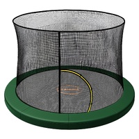 Kahuna 14ft Trampoline Pad and Net in Green