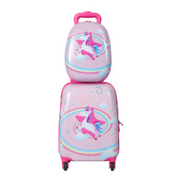 16''13'' 2PCS Kids Luggage Set Unicorn - Model-F5BD80