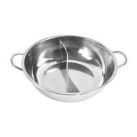 Stainless Steel 36cm Twin Mandarin - Model-BCD712