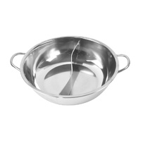 34cm Stainless Steel Twin Mandarin - Model-43CDAA