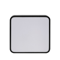 3-Colour Ultra-Thin 5CM LED Ceiling 36W Black - Model-AFD665