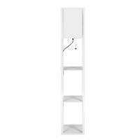 Floor Lamp Storage Shelf LED White - Model-74591E