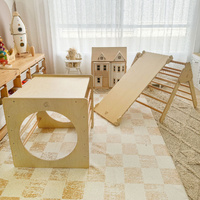 Lifespan Kids Pikler Climbing Frame Package with Slide, Cube and Triangle