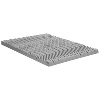 Giselle Bedding 8cm Memory Foam Mattress Topper 7-Zone Graphite King
