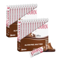 Maxines Burn Double Choc Fudge Bar 12x40g x2