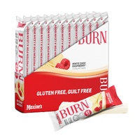 Maxines Burn White Choc Raspberry Bar 12x40g