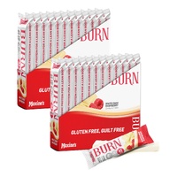 Maxines Burn White Choc Raspberry Bar 12x40g x2