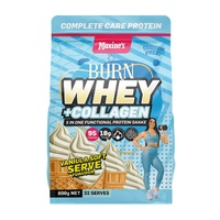 Maxines Burn Whey & Collagen Vanilla Soft Serve 800g