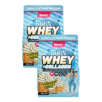 Maxines Burn Whey & Collagen Vanilla Soft Serve 800g x2