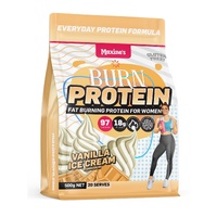 Maxines Burn Protein Vanilla Ice Cream 500g