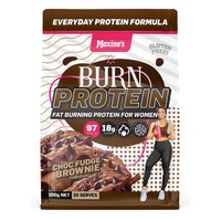 Maxines Burn Protein Choc Fudge Brownie 500g