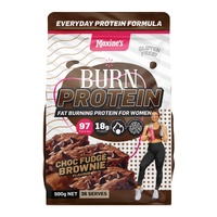Maxines Burn Protein Choc Fudge Brownie 900g