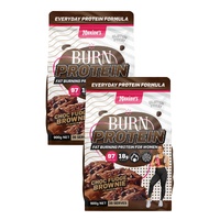 Maxines Burn Protein Choc Fudge Brownie 900g x2