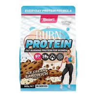 Maxines Burn Protein Ice Cream Sandwich 900g