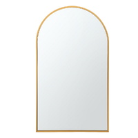 Embellir 86x50cm Arched Wall Mirror Vanity Makeup Home Decor