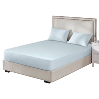 King Mattress Protector Pillowcases King Blue - Model-554CD6