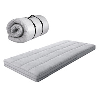 Dreamz Floor Mattress Single Portable Foldable Foam Sleeping Pad Bed Roll Up Mat