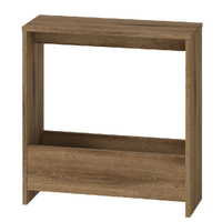 Levede Side Table with Magazine Rack Small End Table