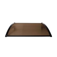 Window Door Awning Outdoor 1M X 1.5M Brown 1x1.5M - Model-7FA05B