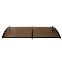 Window Door Awning Outdoor 1M X 2.4M Brown 1x2.4M - Model-EE0FB3