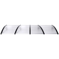 Window Door Awning Outdoor 1M X 4M Transparent 1x4M - Model-378069