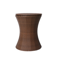 Cooler Ice Bucket Table Bar Outdoor Brown - Model-7AA957
