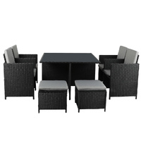9PCS Outdoor Table Chair Set - Model-DD70D8