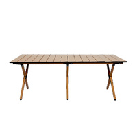 Folding Camping Table Foldable Oak - Model-3B37F4