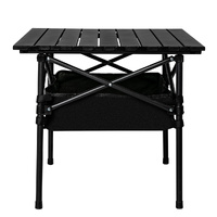 Folding Camping Table Portable Black - Model-1734B3