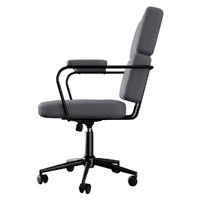 LEVEDE Ergonomic Office Chair Computer PU Grey