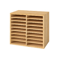 Levede Bamboo Marker Organizer Large Capacity Holder